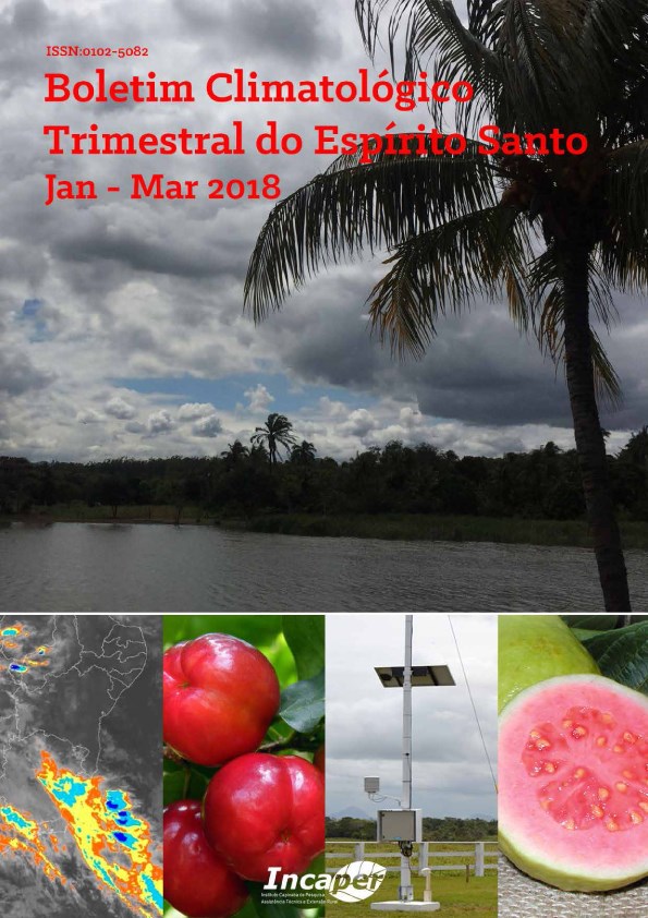 Logomarca - ANÁLISE CLIMÁTICA DO TRIMESTRE JANEIRO A MARÇO DE 2018.