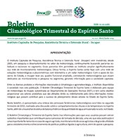 Logomarca - Análise climática do trimestre abril a junho de 2015
