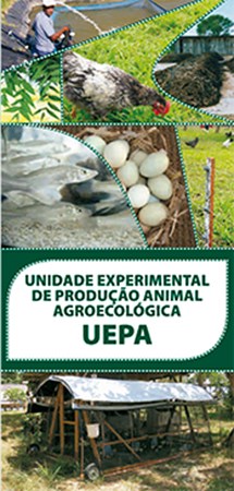 Logomarca - Unidade experimental de produção animal agroecológica : UEPA.