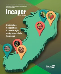 Logomarca - INCAPER EM REVISTA - Indicações geográficas e certificação na agropecuária capixaba.