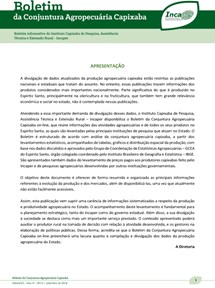 Logomarca - Valor bruto da produção de 2017 e atualização das estimativas para a produção agrícola de 2018.