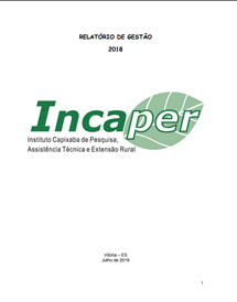 Logomarca -  Relatório de gestão 2018 - Incaper.