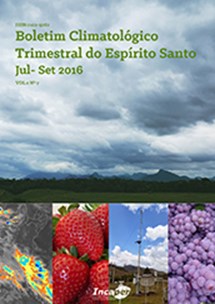 Logomarca - Análise climática do trimestre julho a setembro de 2016