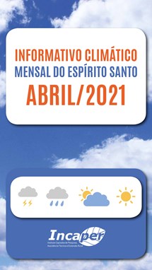Logomarca - INFORMATIVO CLIMÁTICO MENSAL DO ESPÍRITO SANTO - ABRIL 2021