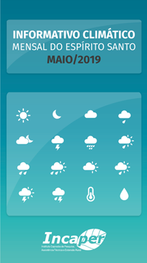 Logomarca - INFORMATIVO CLIMÁTICO MENSAL DO ESPÍRITO SANTO - MAIO DE 2019