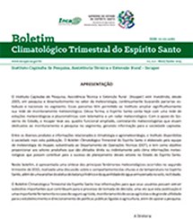 Logomarca - Análise climática do trimestre abril a junho de 2015