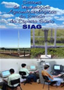 Logomarca - Sistema de informações agrometeorológicas do Estado do Espírito Santo - SIAG.