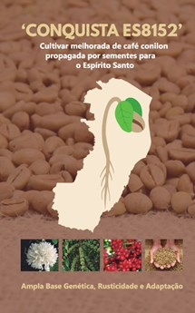 Logomarca - 'CONQUISTA ES8152': cultivar melhorada de café conilon propagada por sementes para o Espírito Santo.