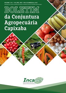 Logomarca - BOLETIM DA CONJUNTURA AGROPECUÁRIA CAPIXABA - JULHO/DEZEMBRO 2021