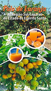 Logomarca - Polo de laranja da região Sul-Caparaó do Estado do Espirito Santo